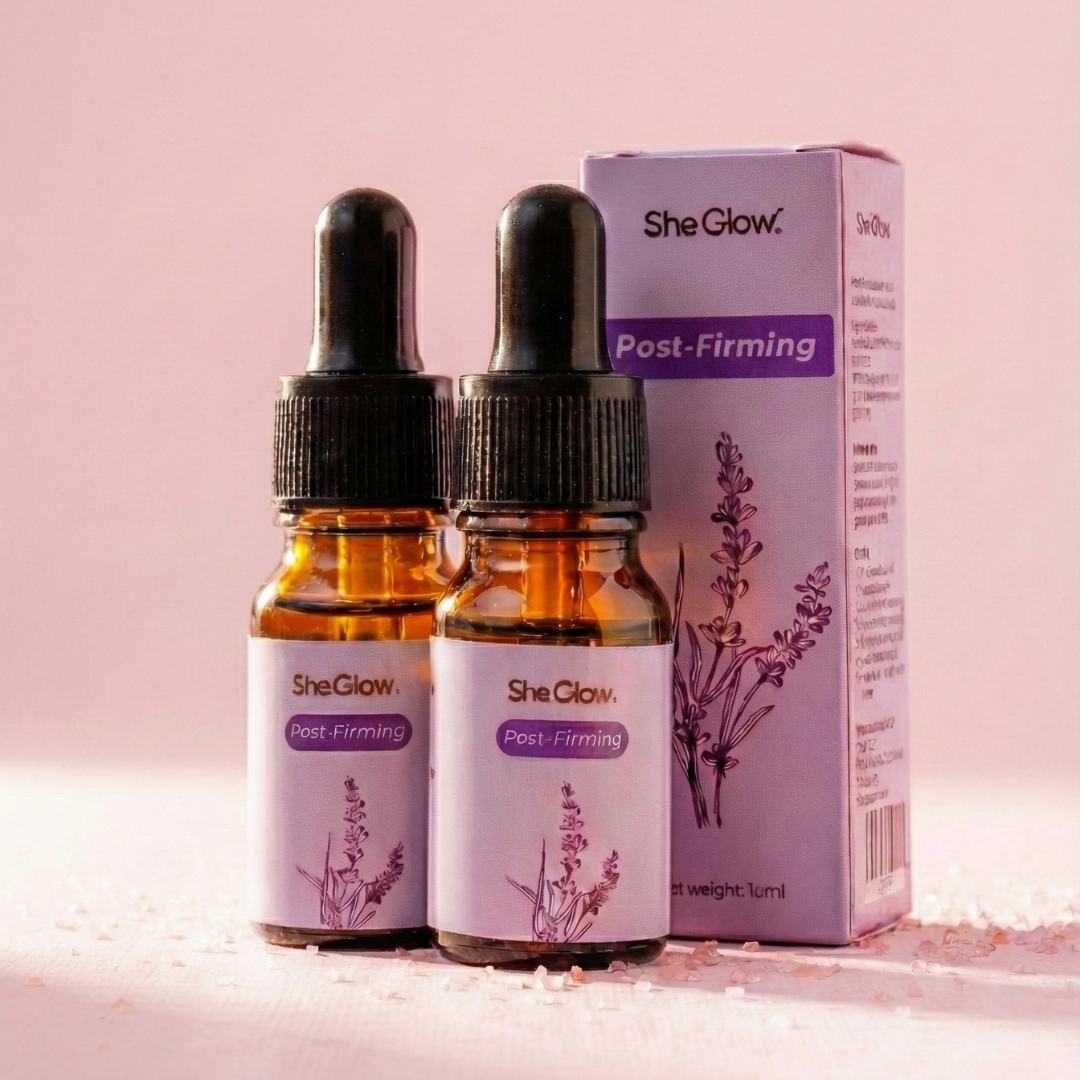 SheGlow™ Post-Firm – formuojantis serumas