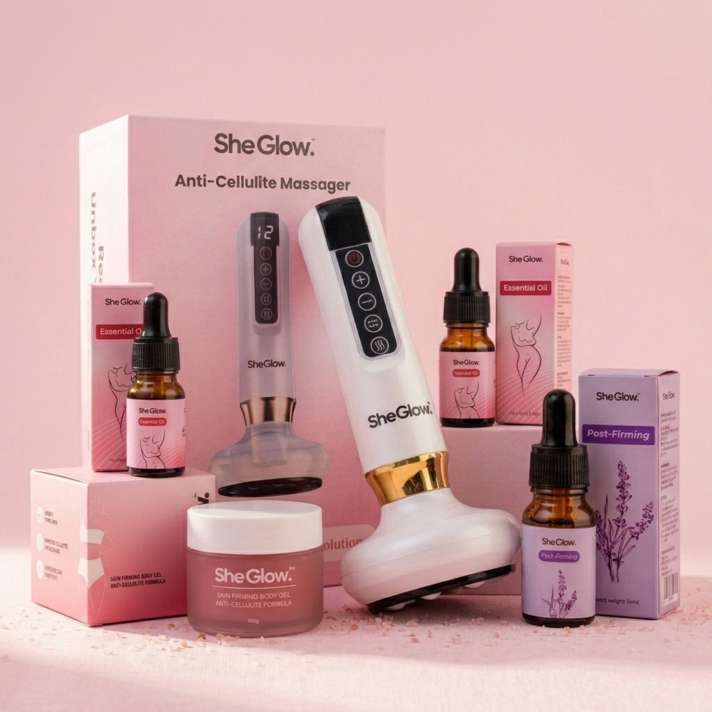 SheGlow™ PRO pilnas celiulito rinkinys