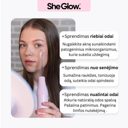 SheGlow™ aukšto dažnio srovių aparatas
