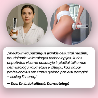 SheGlow™ PRO – celiulito šalinimo rinkinys